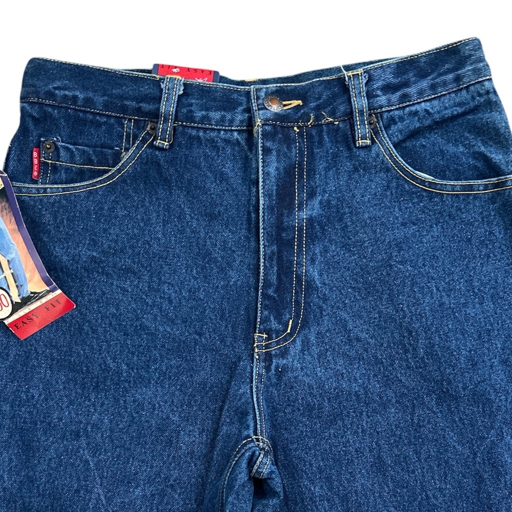 Bugle Boy 750 Men’s Vintage Cotton Easy Fit Tapered Leg Jeans Size 31 NEW - Picture 4 of 12